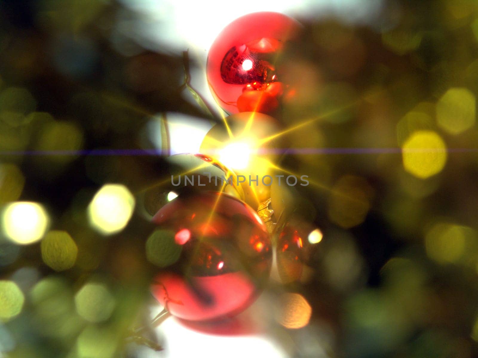 Christmas tree baubles
