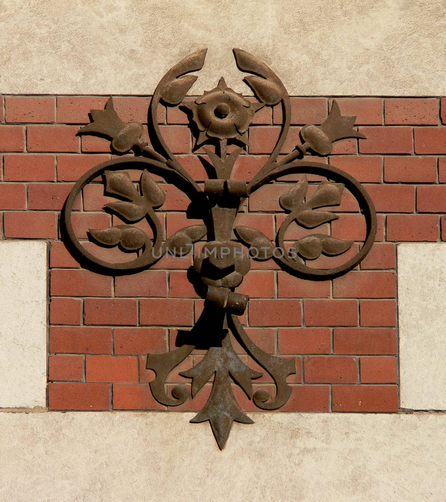 Seen at the building of the main post office in Erfurt