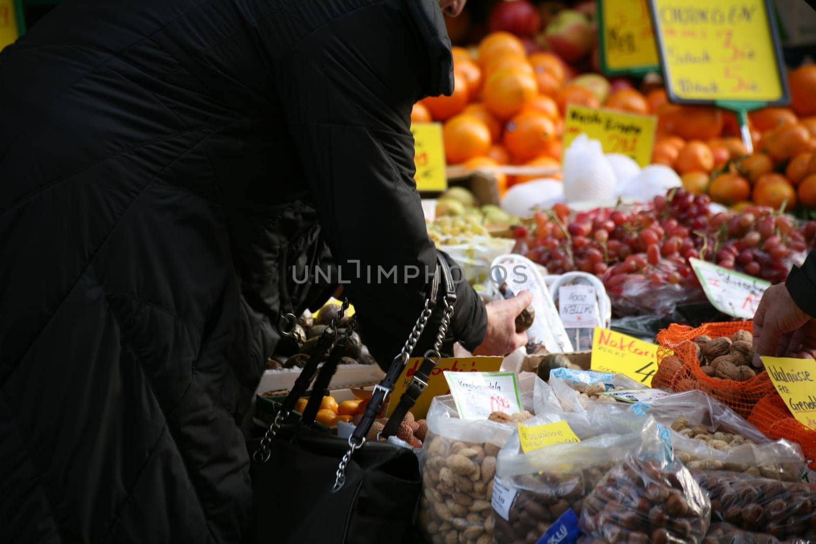 At a weekly market