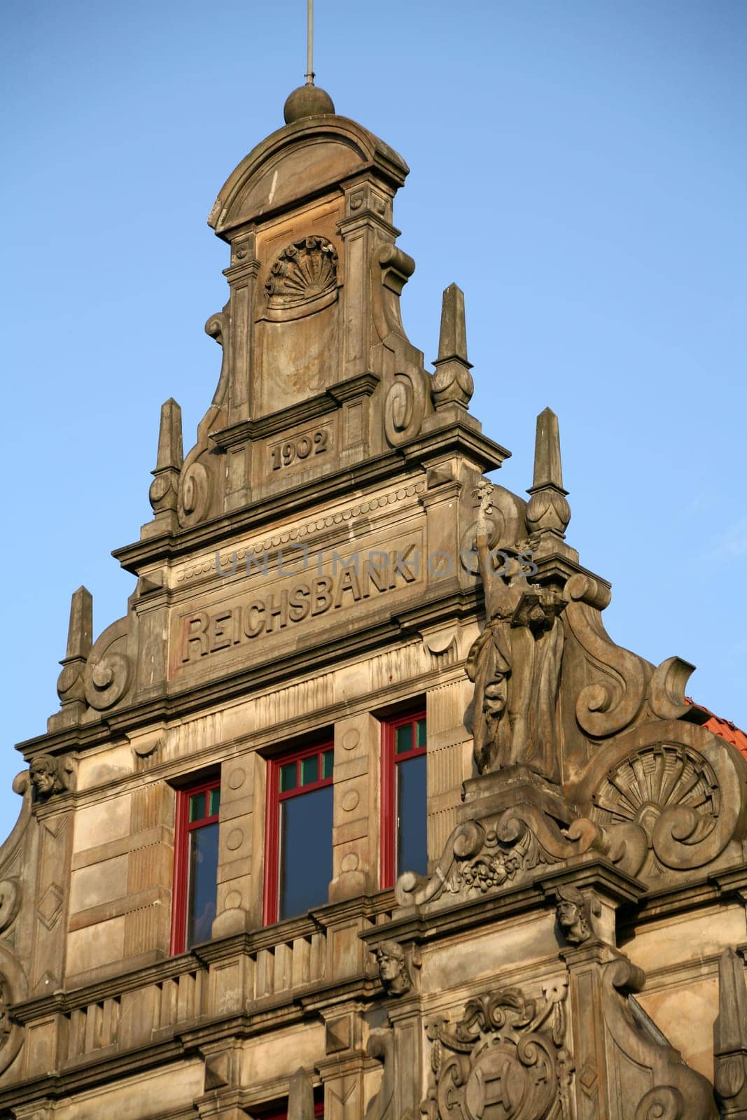 The building of the former Reichsbank branch in Hamelin (Lower Saxony)