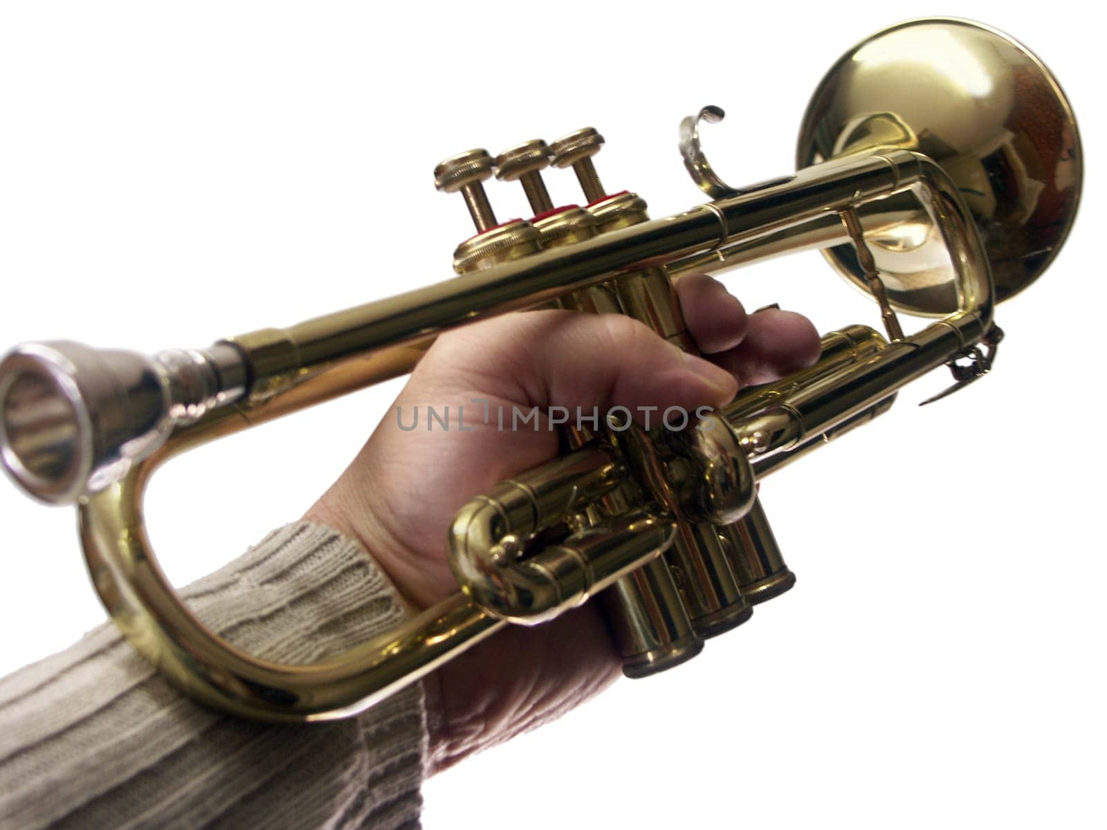 PLAYING TRUMPET