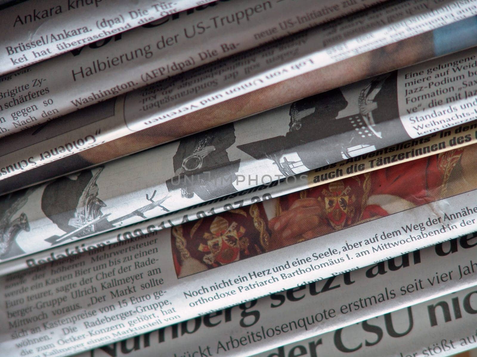 Old newspapers