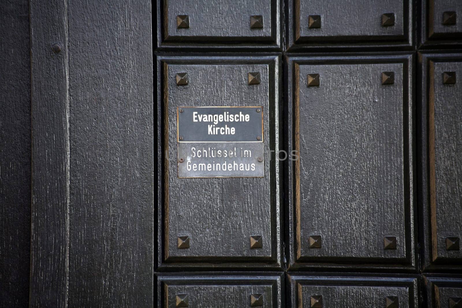 Church door
