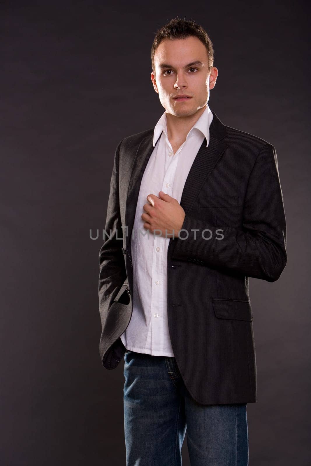 Man at Fashion-Stooting