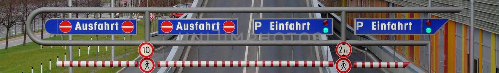 Exit entrance
