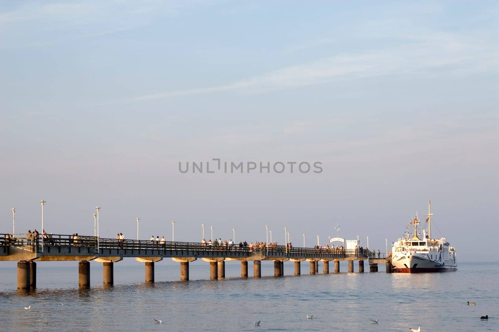 Ferry dock Ahlbeck