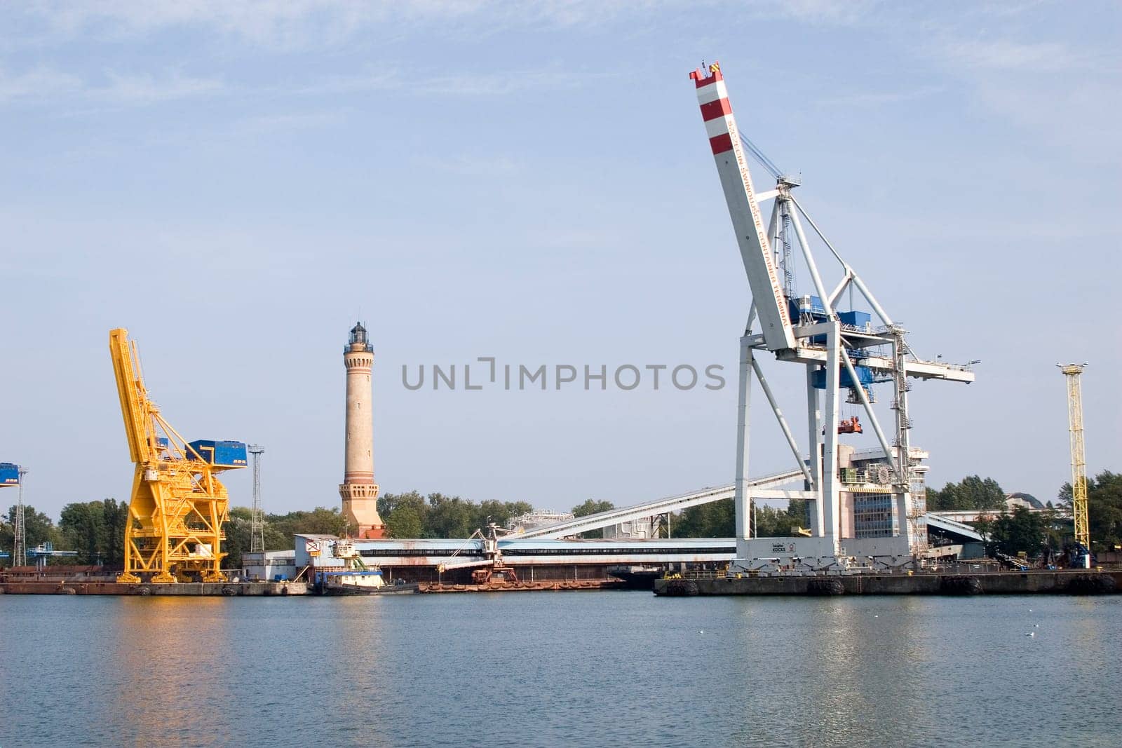 Crane systems Swienemünde