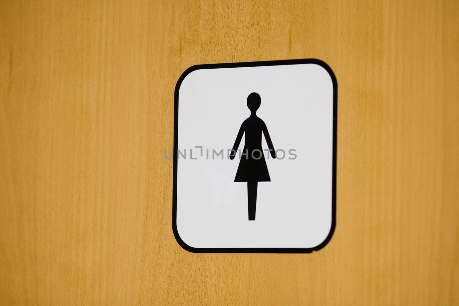 Toilet sign - women