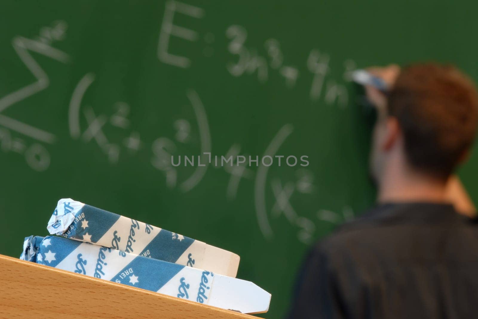 Mathematics lecture at the university