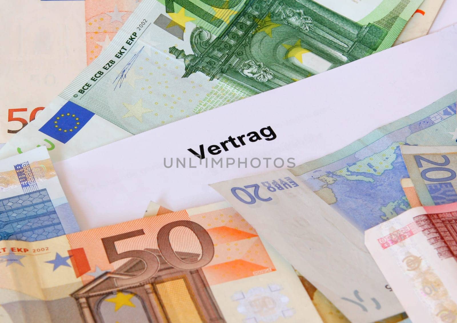vertrag or contract
