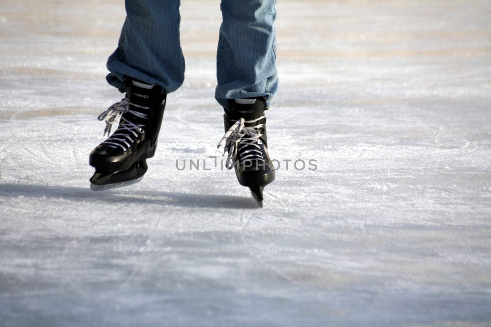 Ice skating