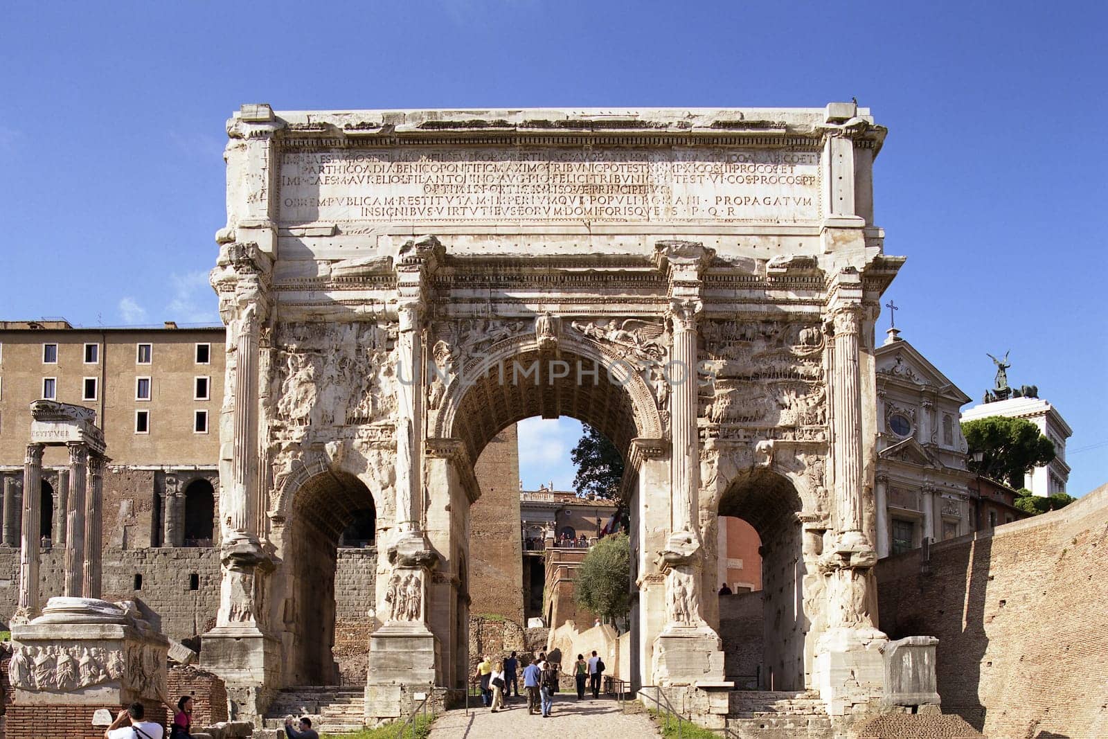 ... of Septimius Severus at the Roman Forum - 6x7