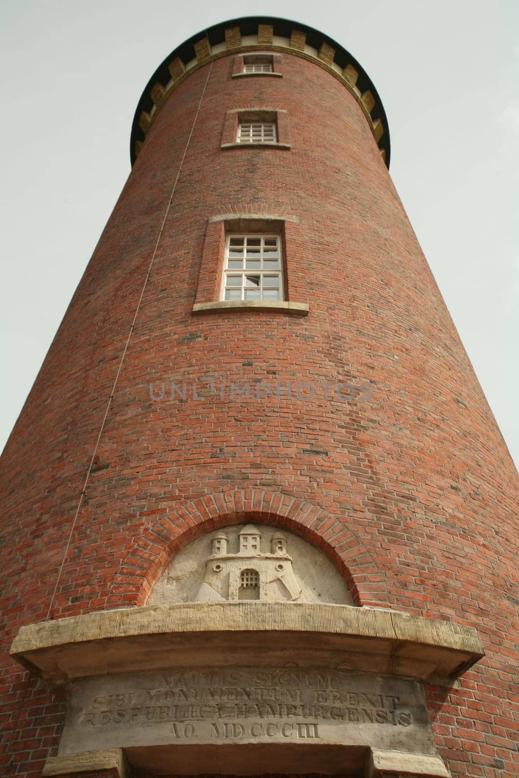 The (disused) lighthouse in Cuxhaven on the North Sea