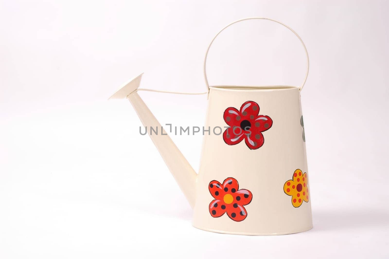Colorful watering can