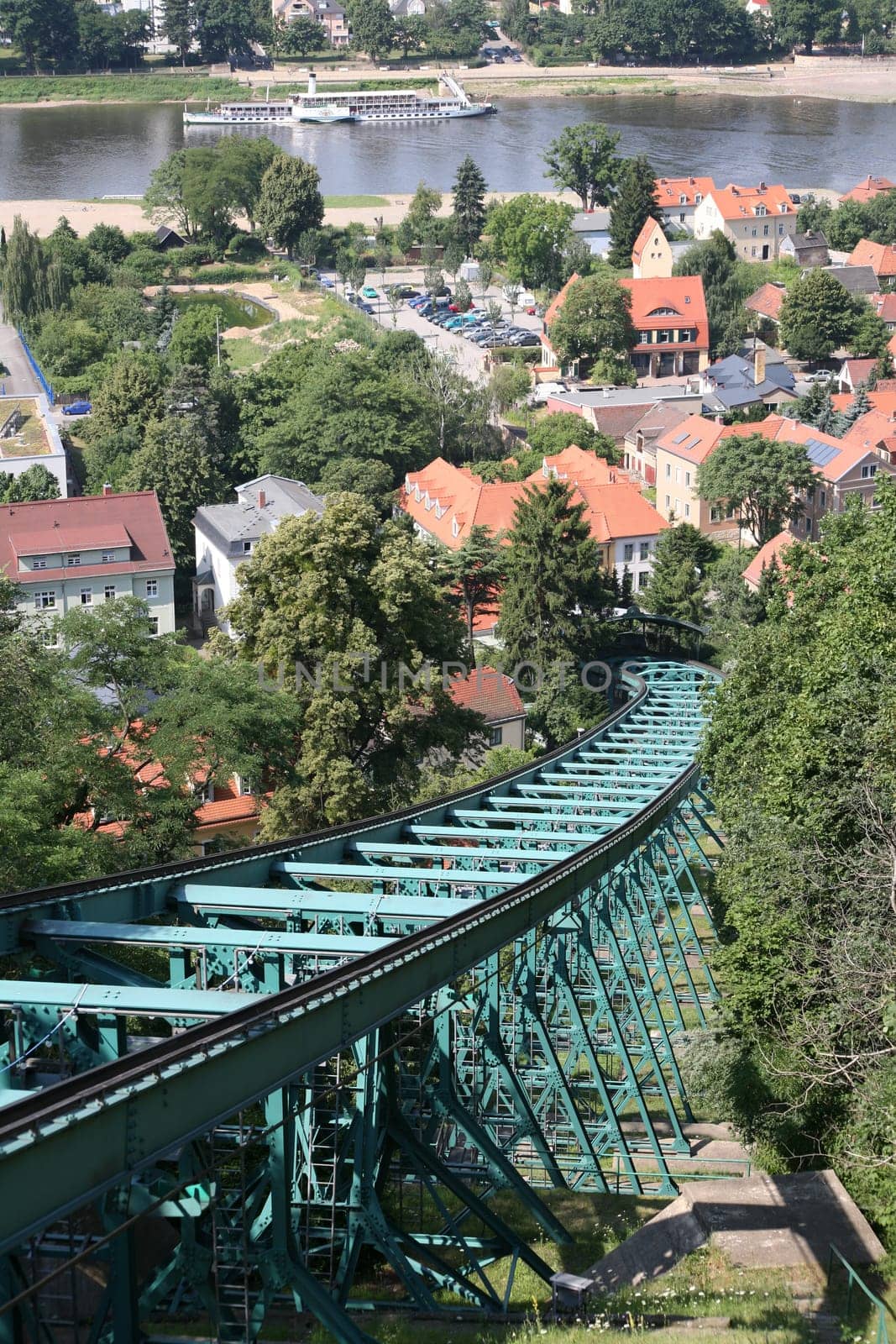 Overhead railway