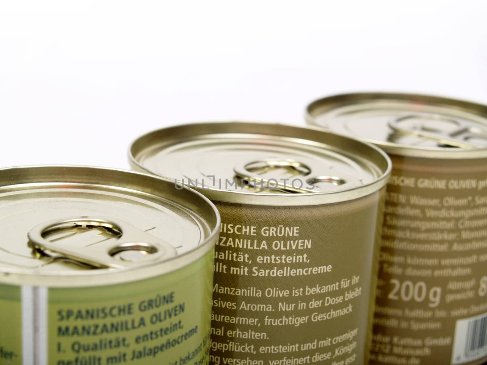 Tinned food