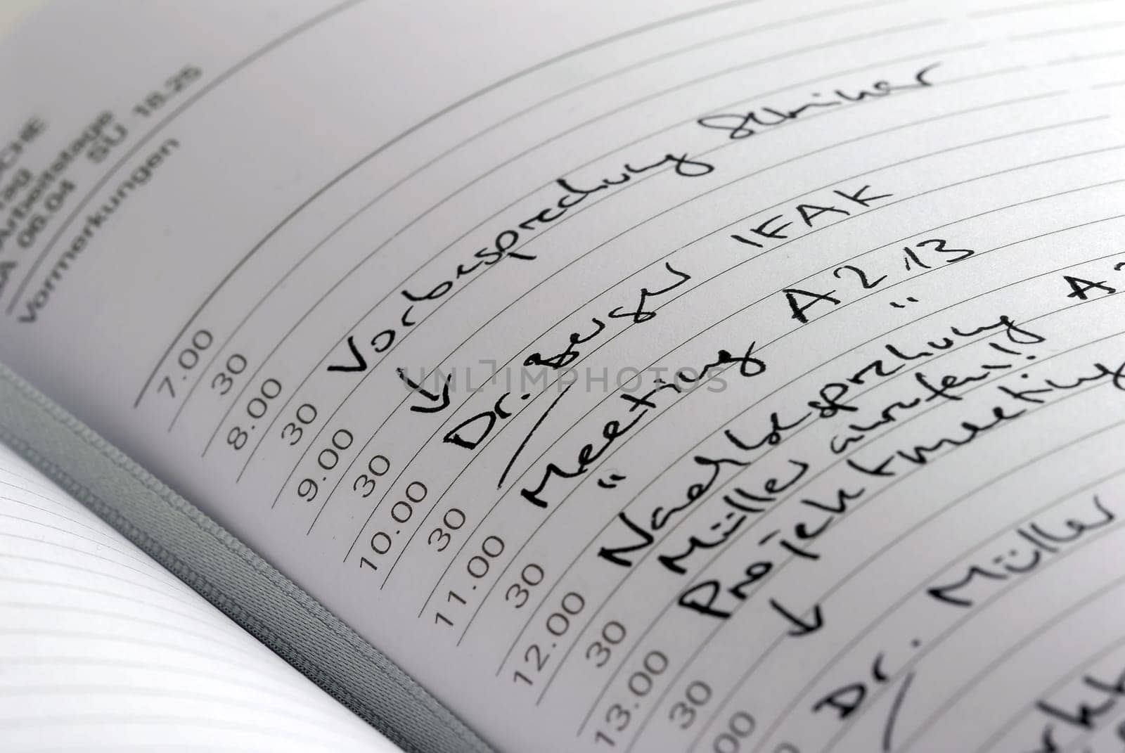 Busy schedule