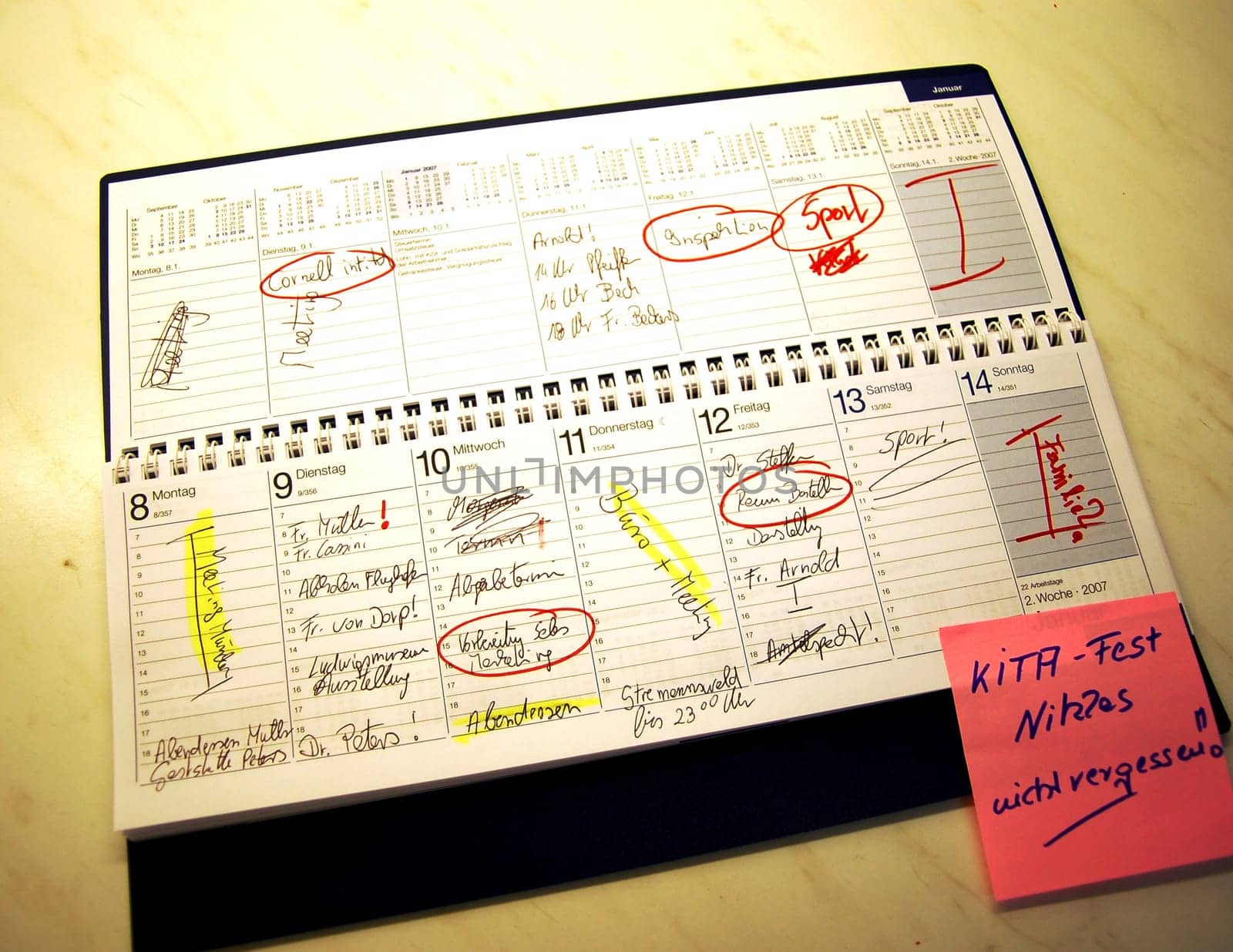 Weekly Calendar 2