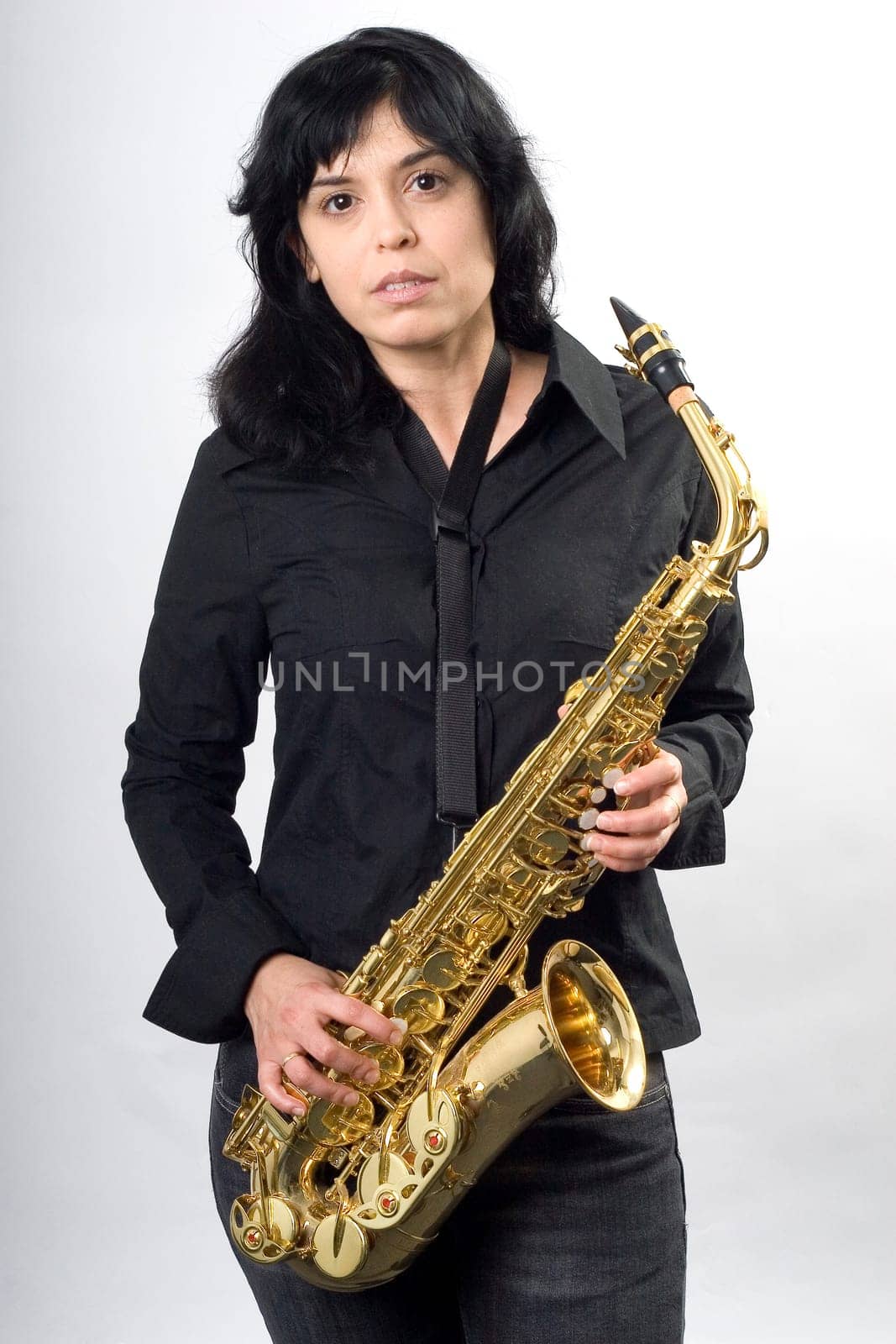 Olivera with instrument