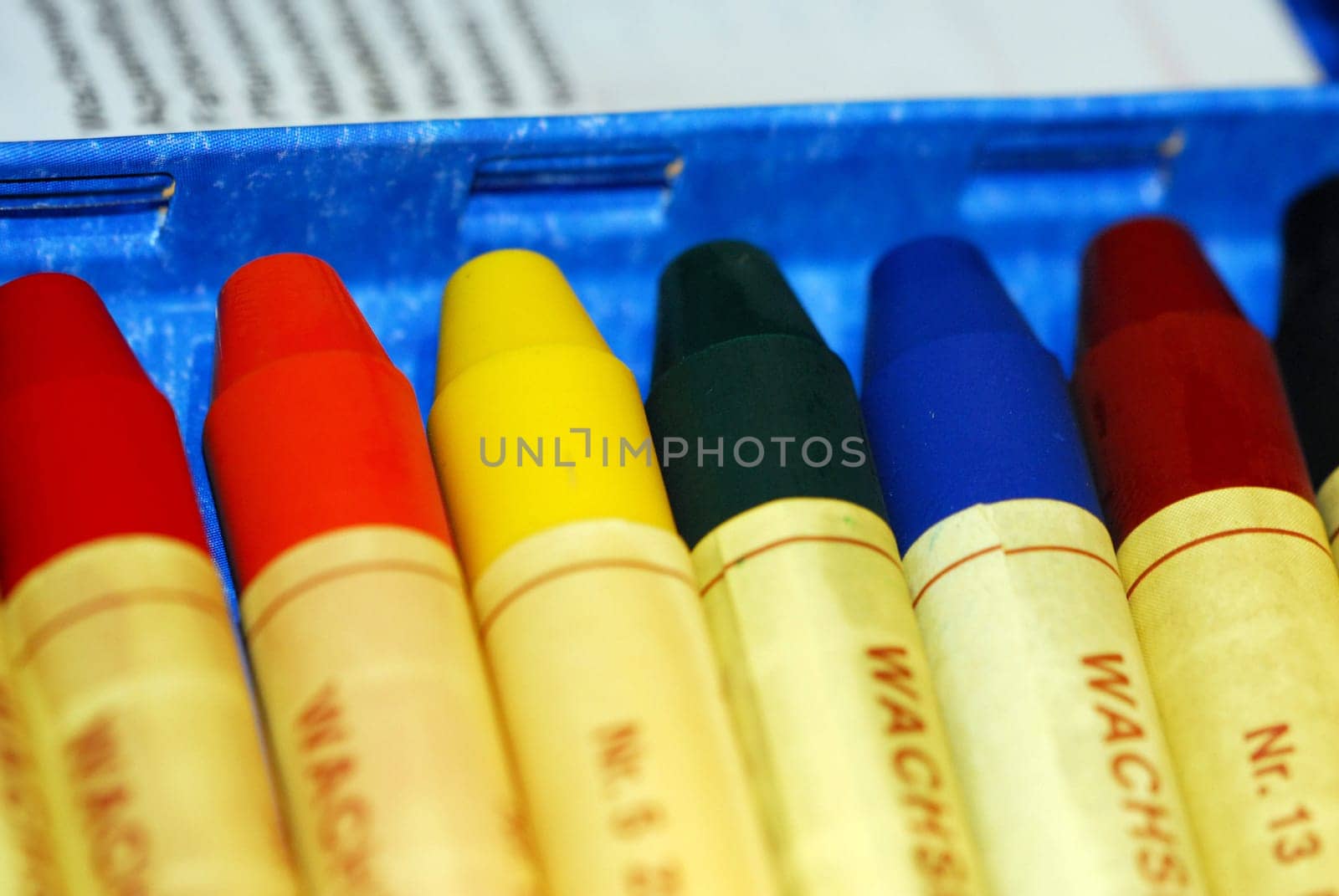 Wax crayons 1