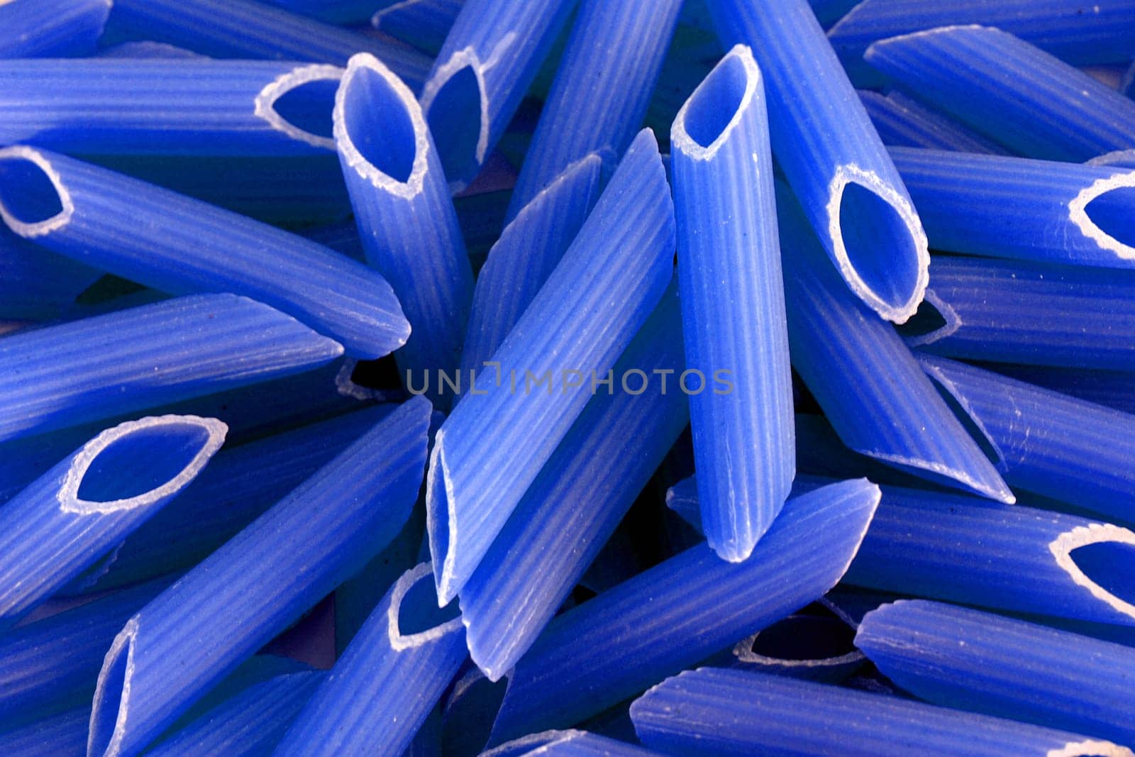 Blue noodles