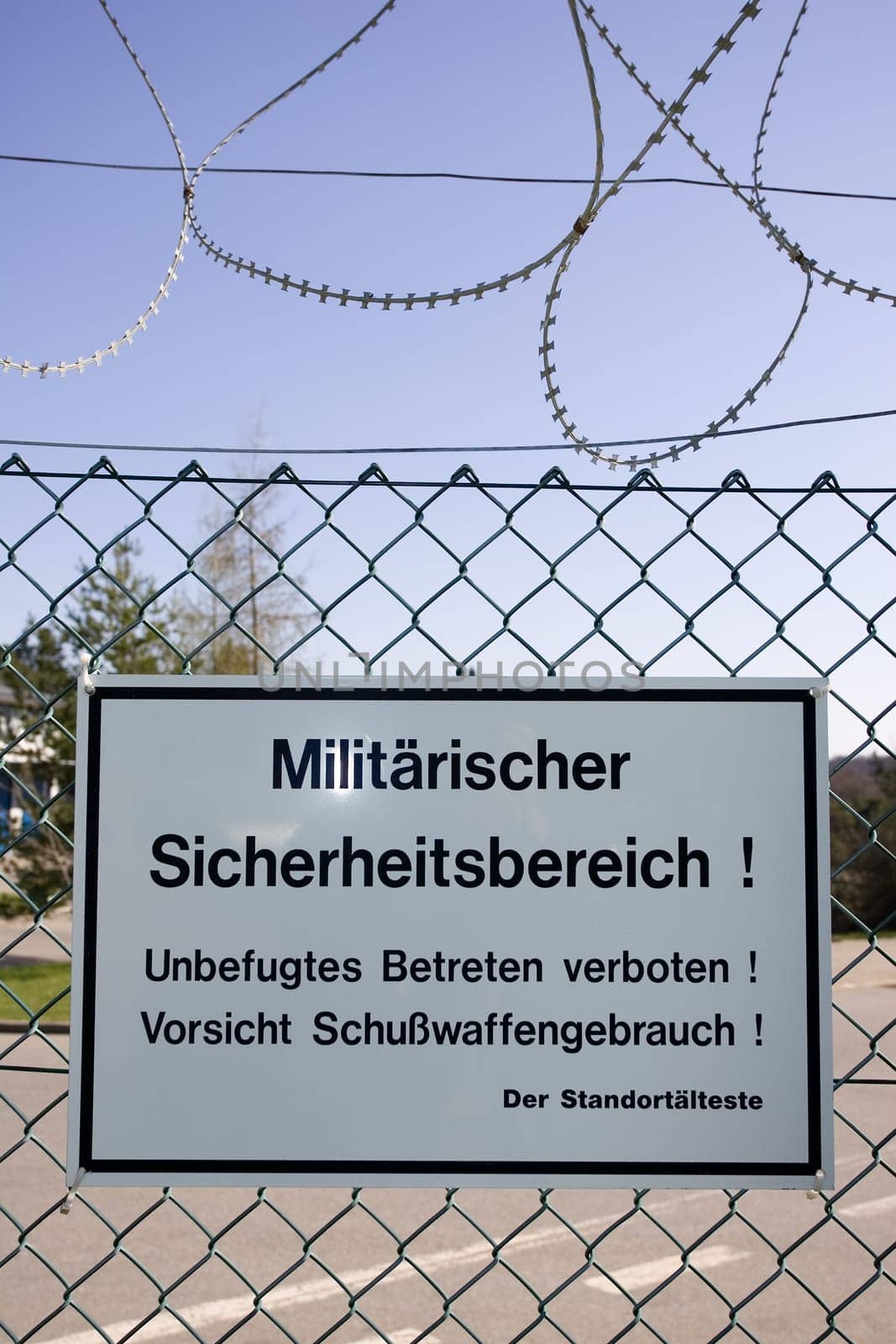 Military security area