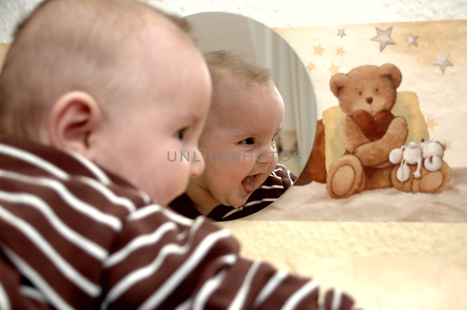 Fun while changing diapers