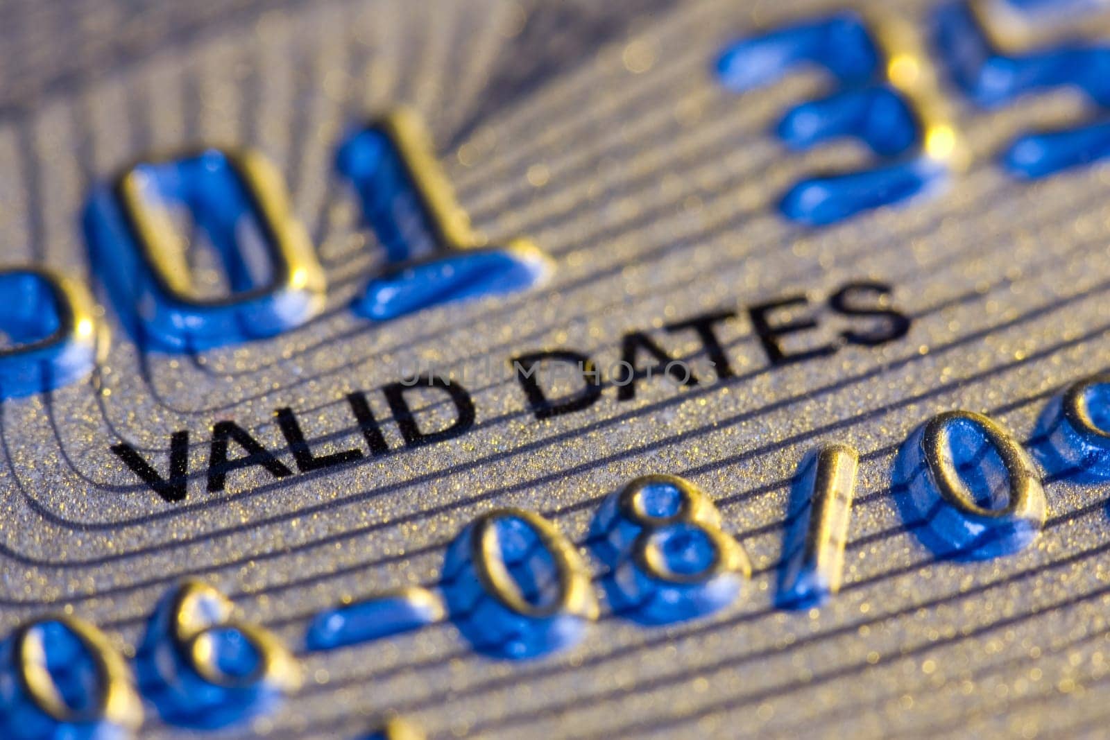 Credit card valid until.....