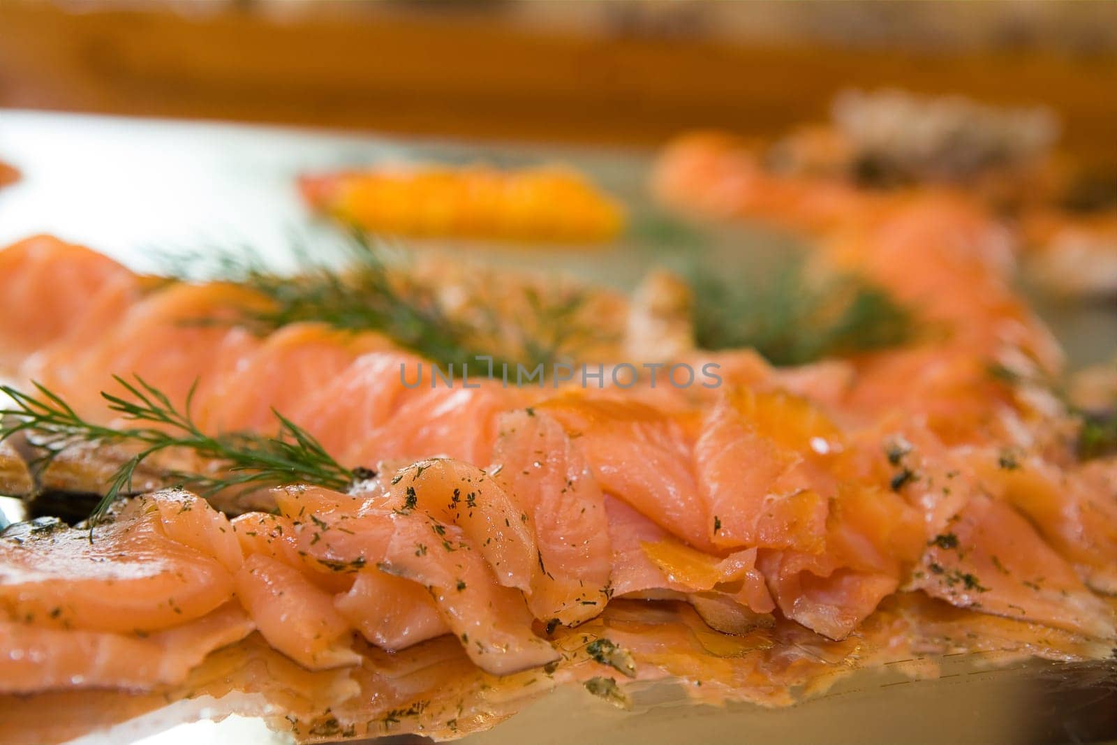 Salmon - buffet platter