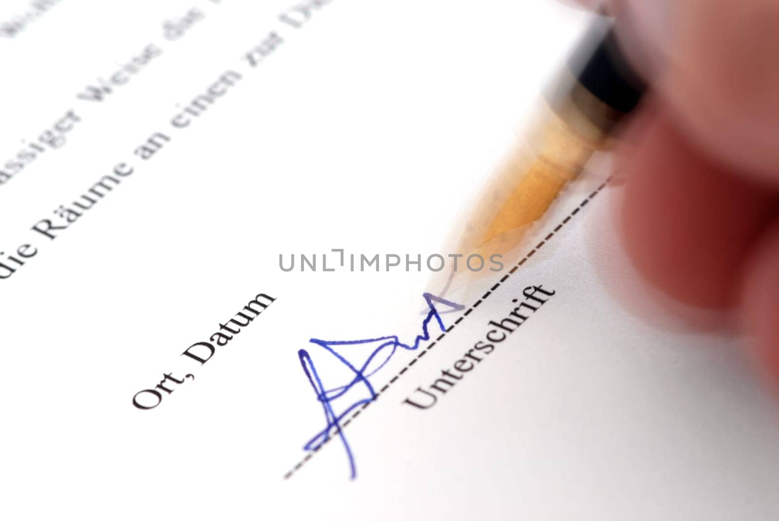Sign a contract