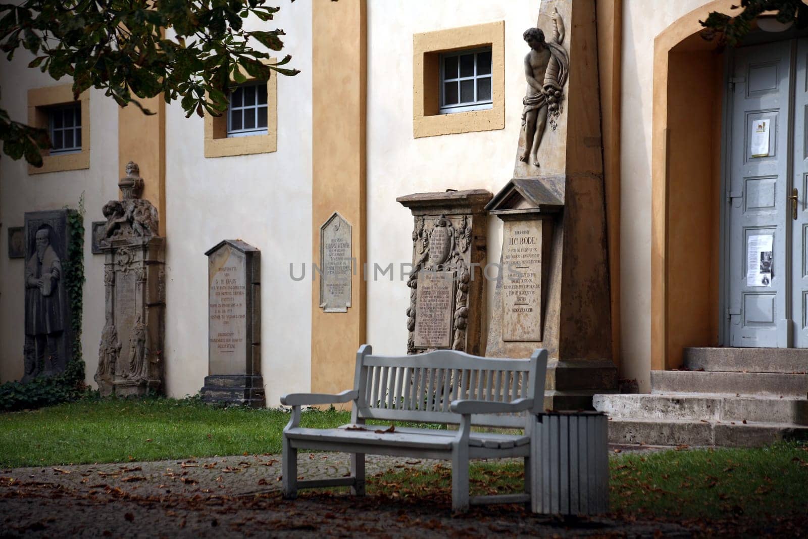 Church cemetery