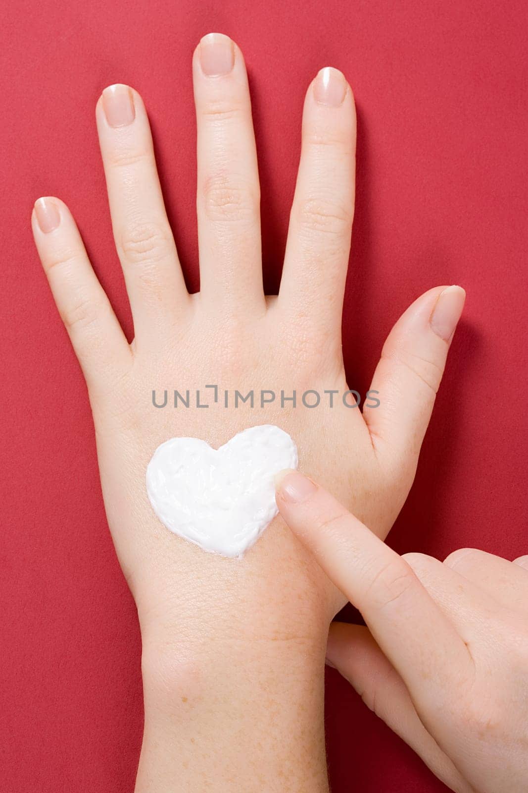 Cream heart