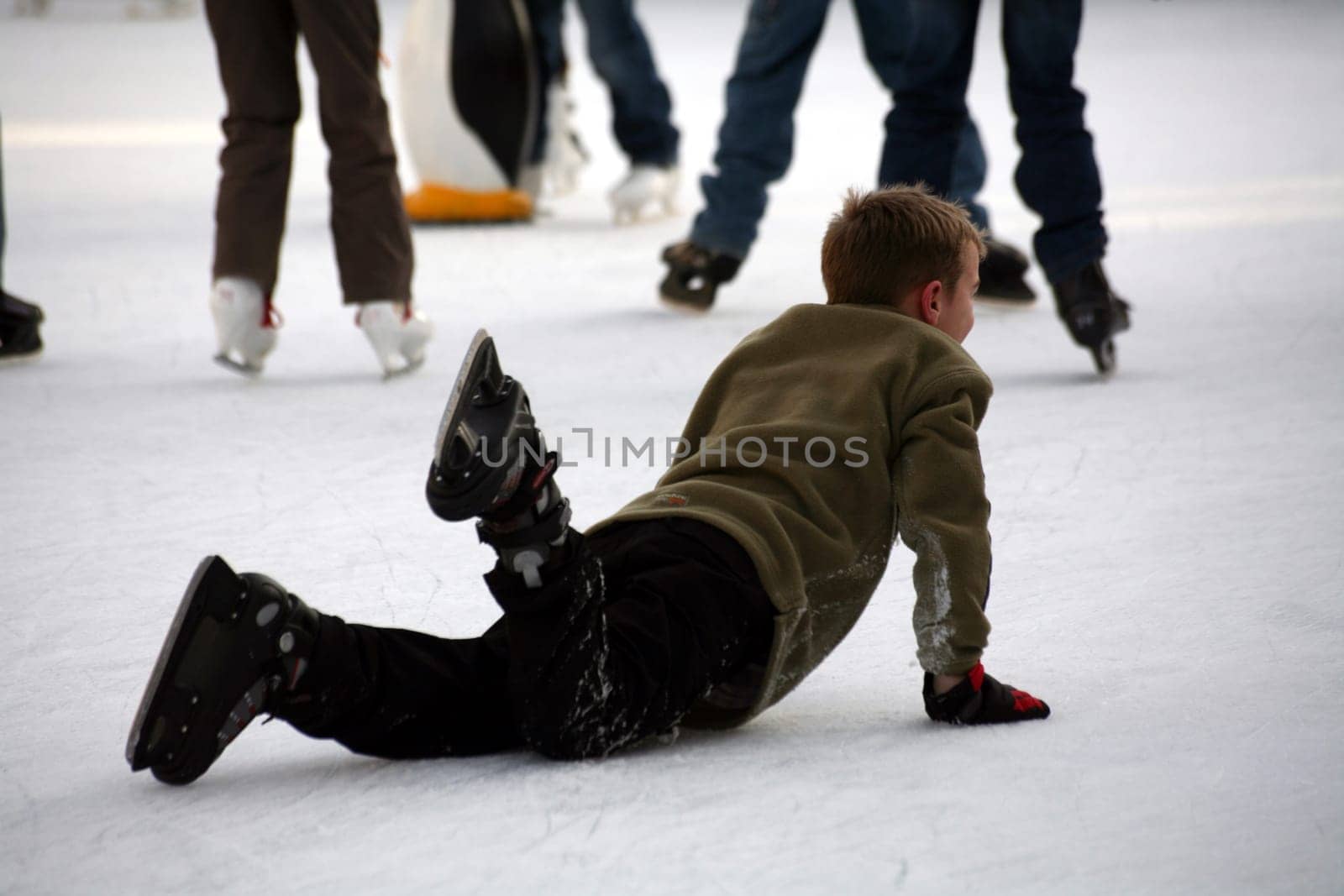 Ice skating
