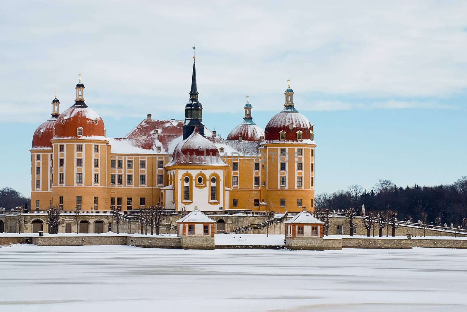 Baroque palace Moritzburg (hunting lodge)