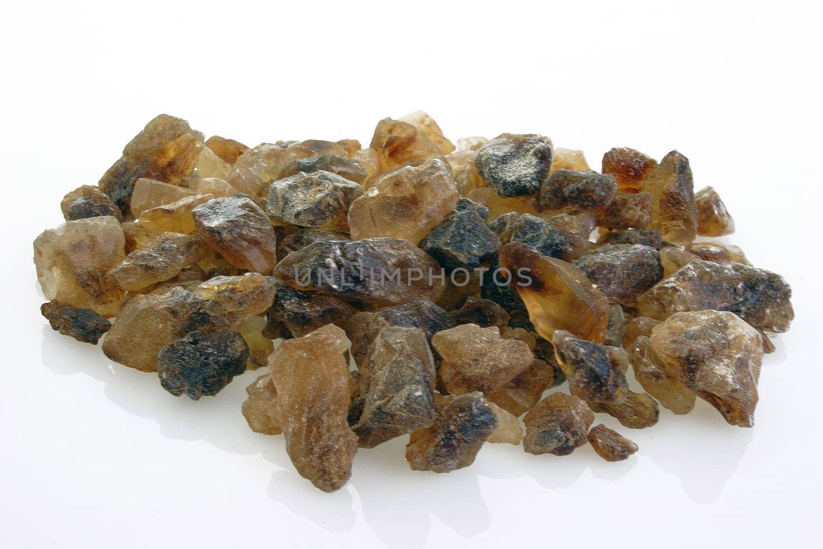 Brown rock candy