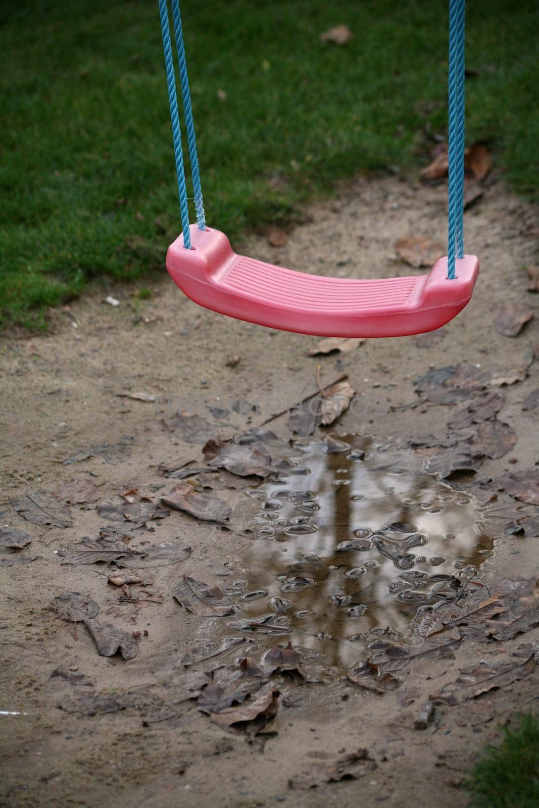 On an abandoned playground