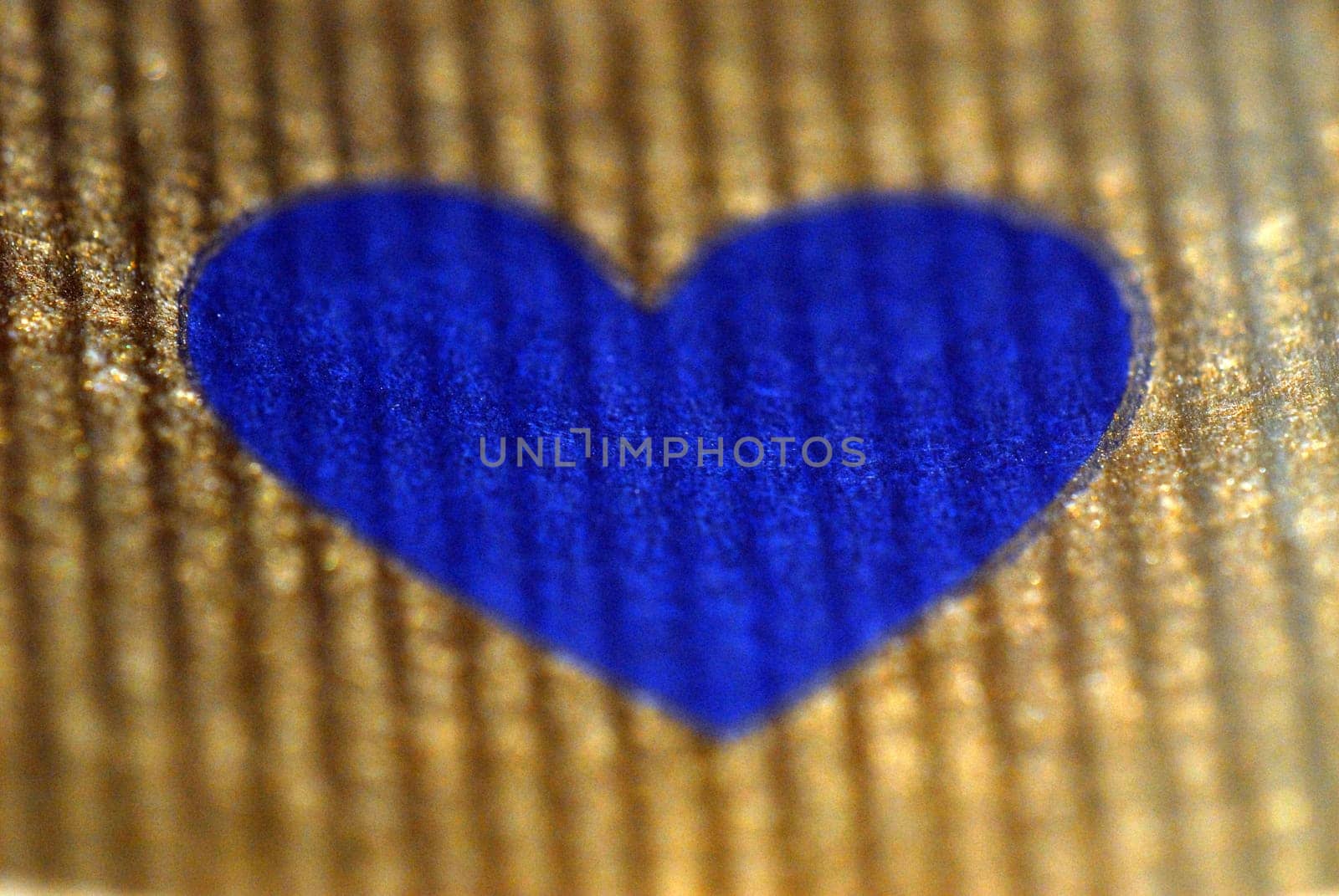 Heart blue