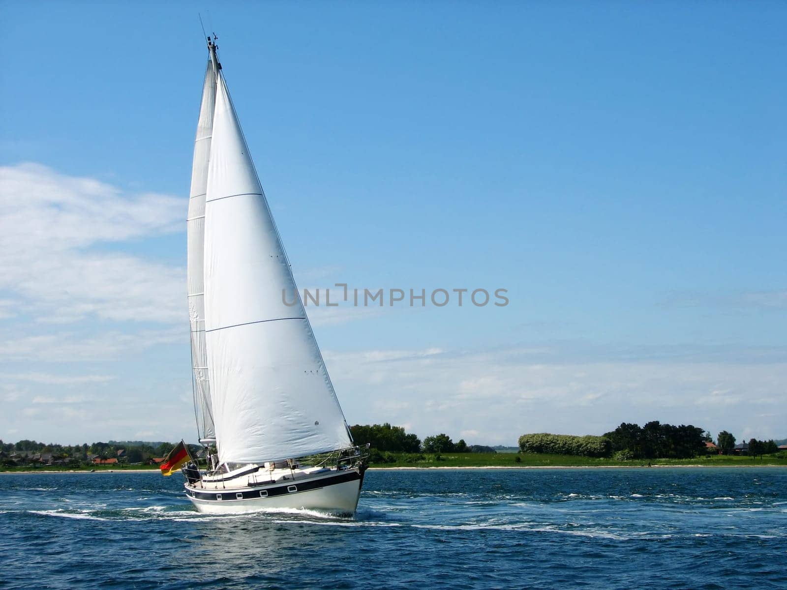 A particularly beautiful sailing area,the Schlei.