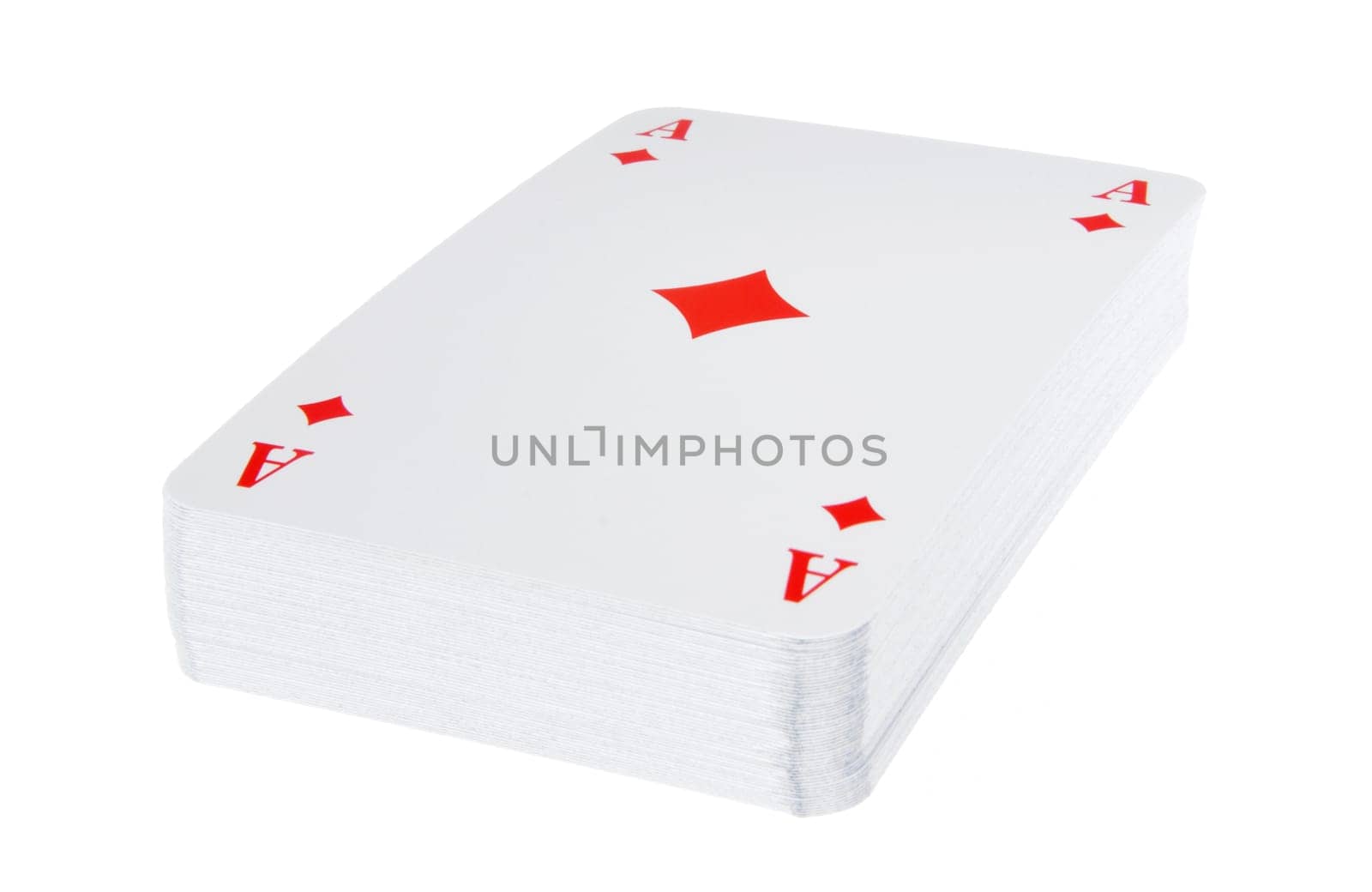 Deck of cards with Ace