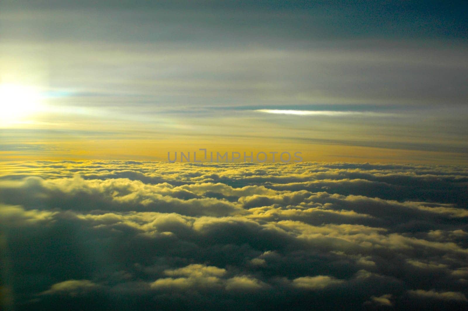 above the clouds