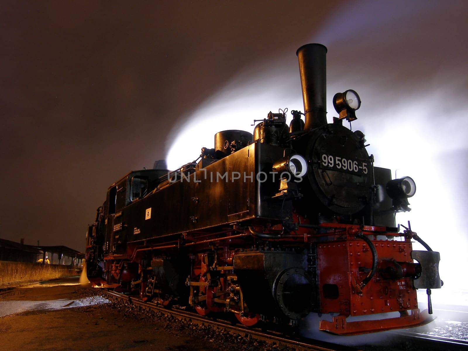 The Mallet - steam locomotive with a little more "freedom"" upwards and without Regiotram."
