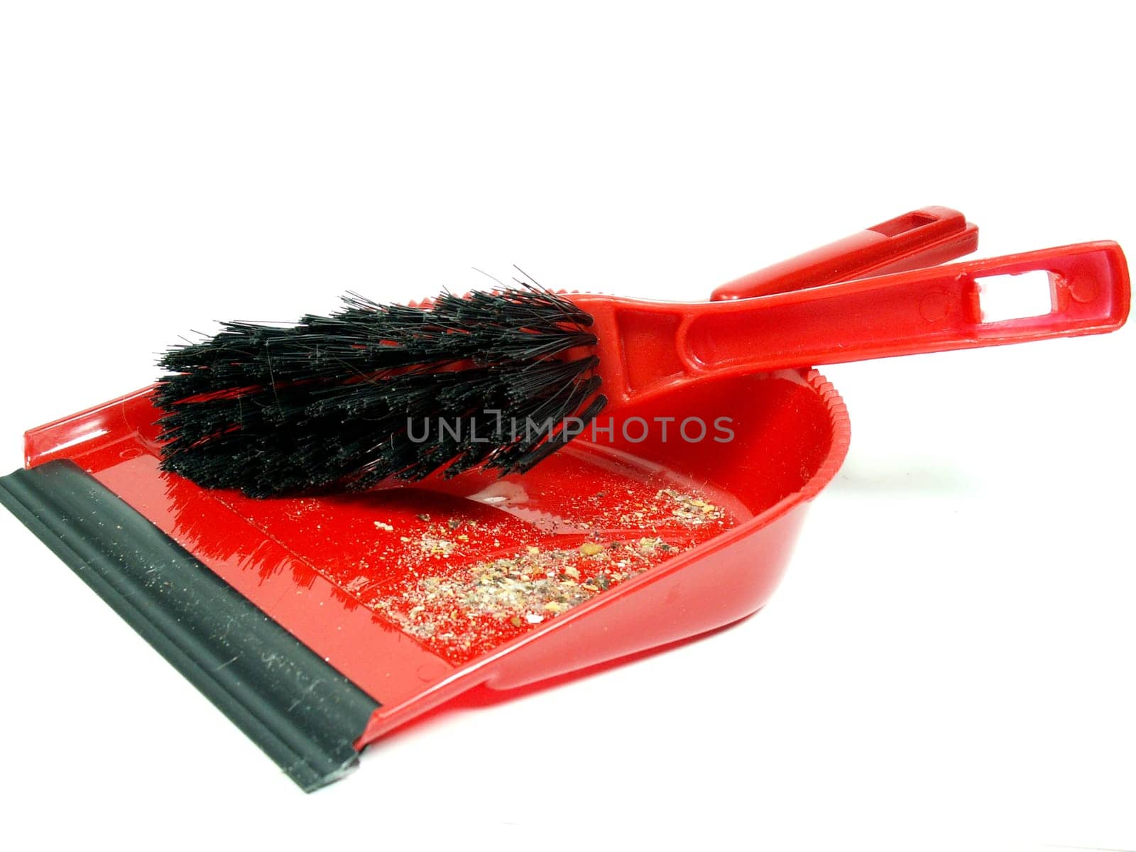 swept clean