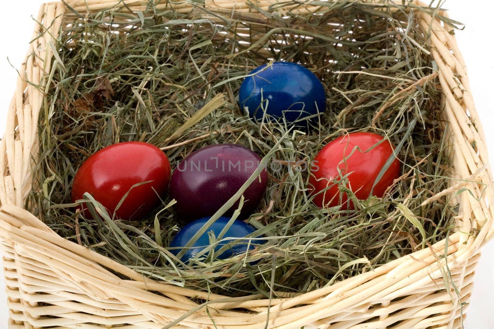 Colorful Easter eggs