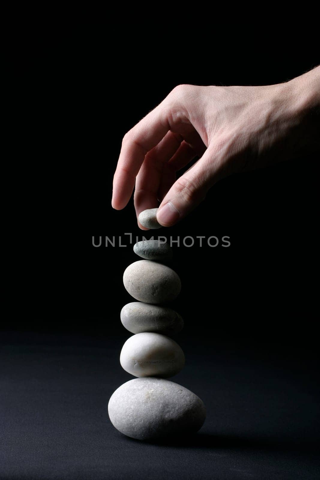 Stones by hand