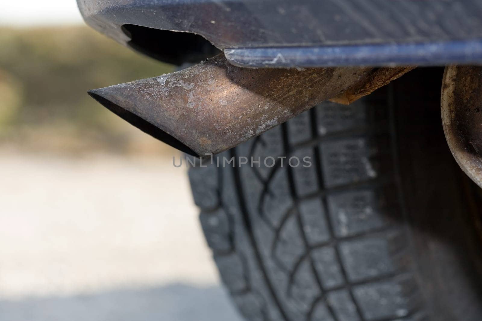 Dirty exhaust