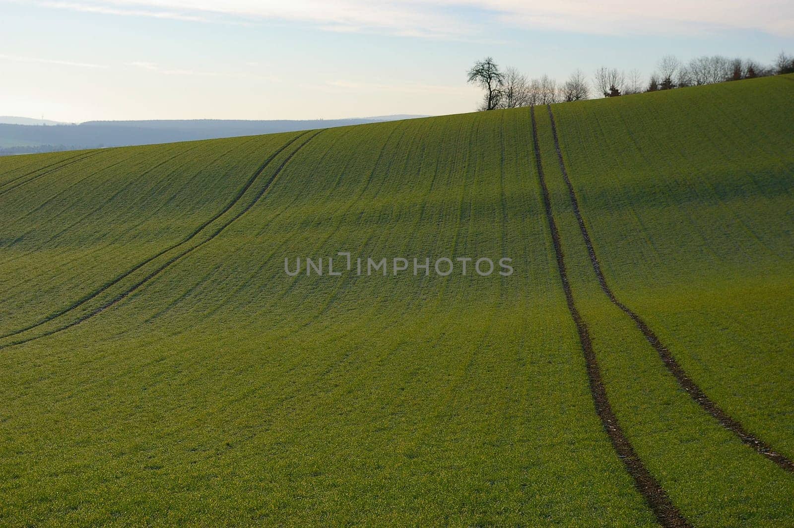 Landscape in the Taunus near Bad Camberg
