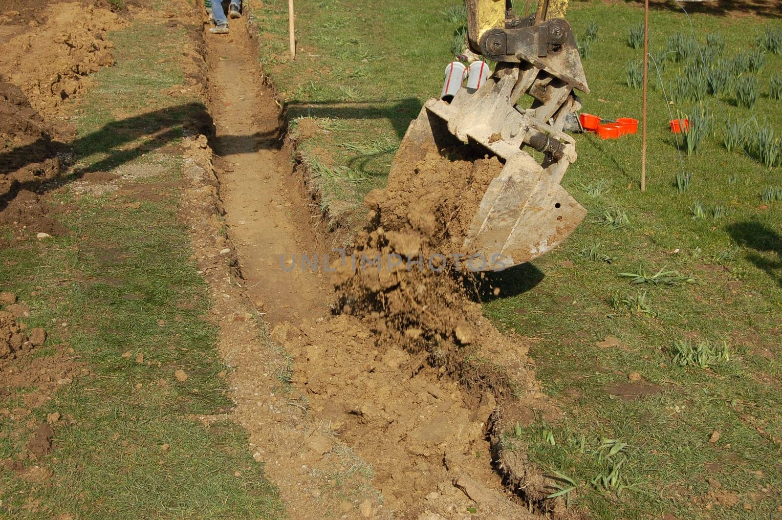 Fill up the trench