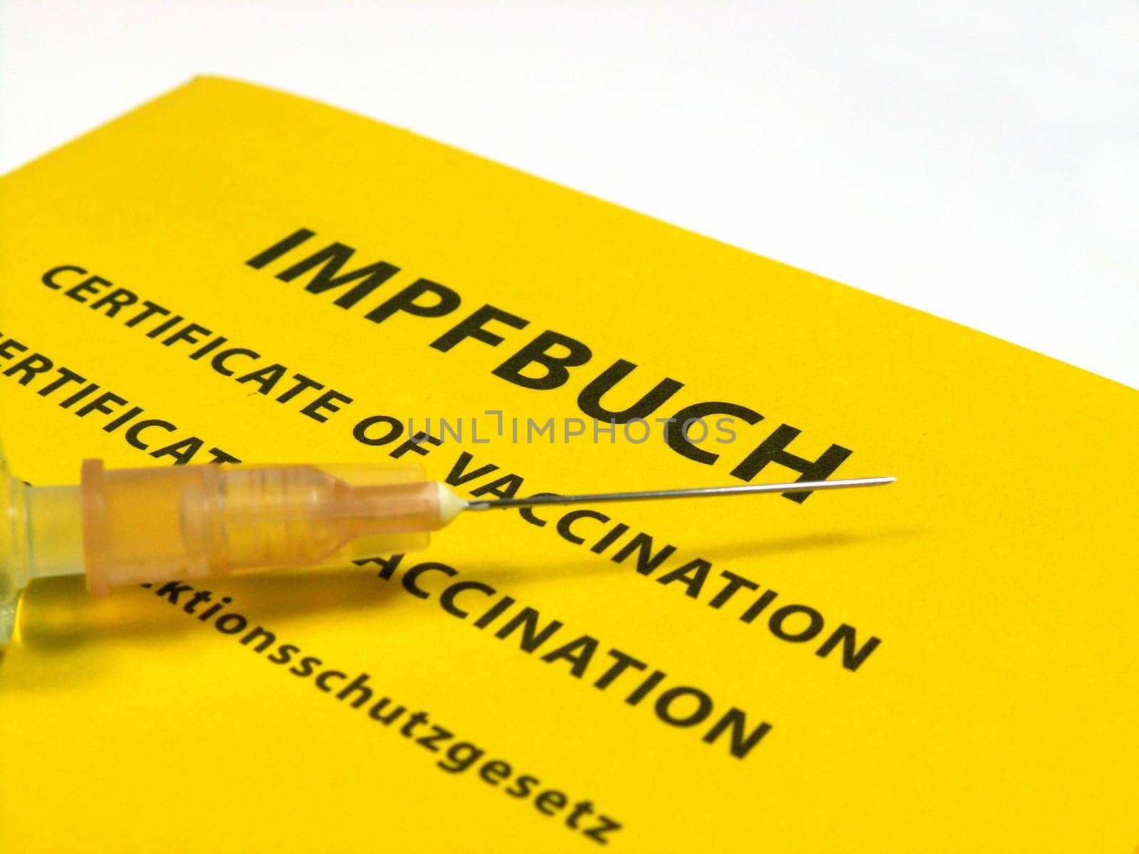 Vaccination certificate