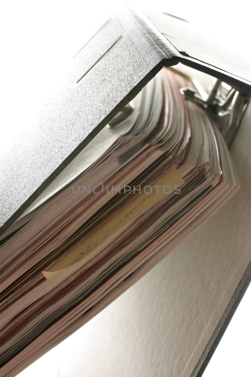 File folder from below