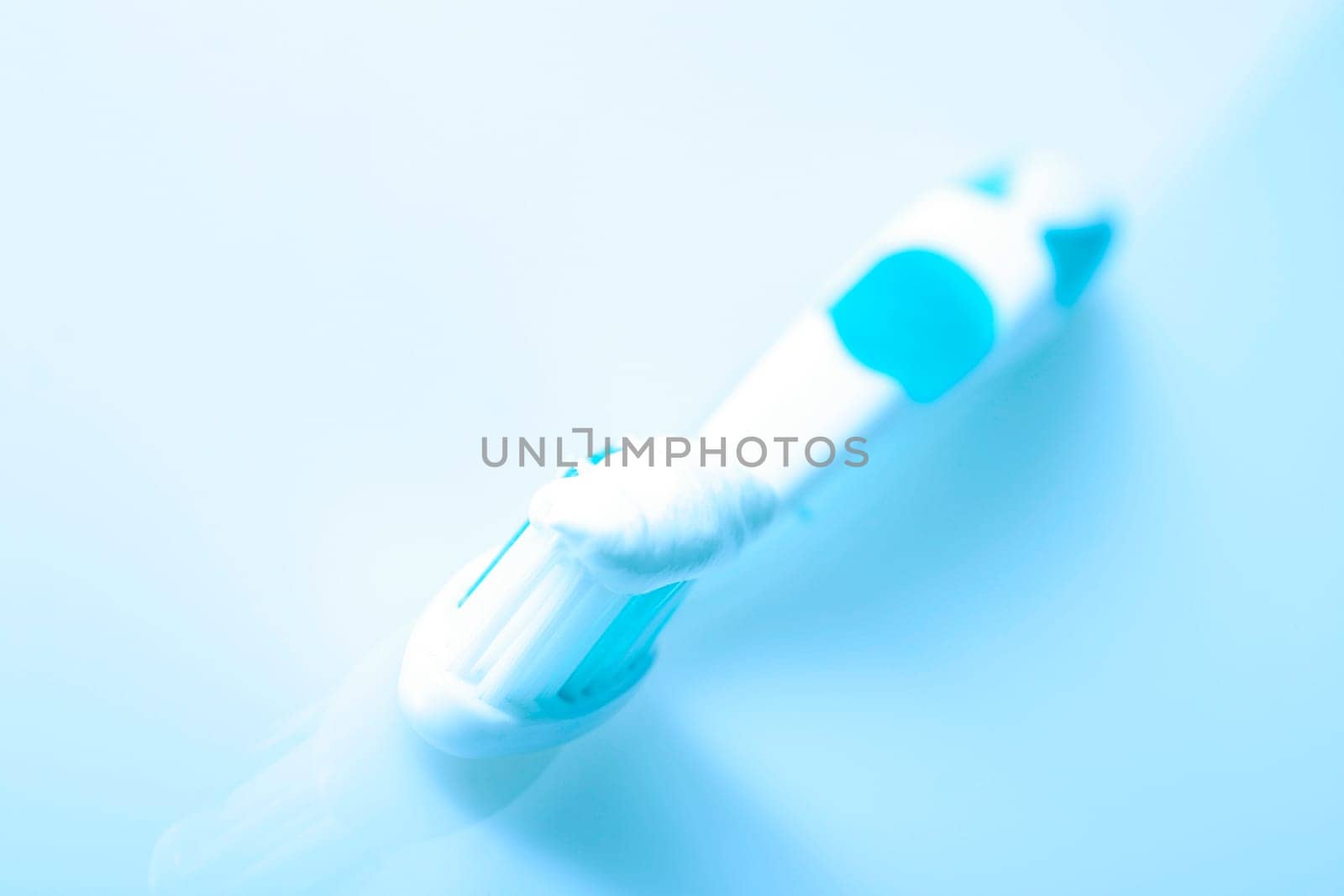Toothbrush with toothpaste